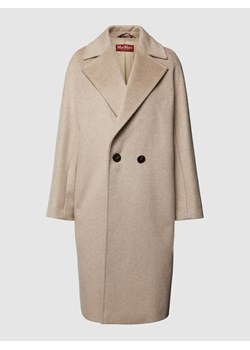 Płaszcz z mieszanki kaszmiru z kołnierzem z połami model ‘KARIM’ ze sklepu Peek&Cloppenburg  w kategorii Płaszcze damskie - zdjęcie 167673339