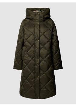 Płaszcz pikowany z kapturem model ‘SANDYFORD’ ze sklepu Peek&Cloppenburg  w kategorii Płaszcze damskie - zdjęcie 167673398