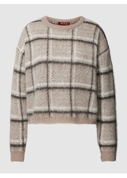 Sweter z dzianiny z dodatkiem moheru model ‘PANAREA’ ze sklepu Peek&Cloppenburg  w kategorii Swetry damskie - zdjęcie 167673426