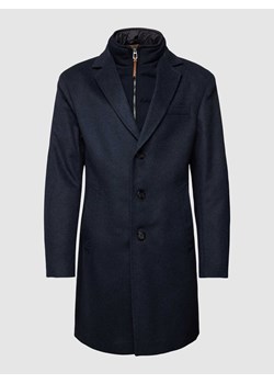 Płaszcz z listwą guzikową model ‘Morris’ ze sklepu Peek&Cloppenburg  w kategorii Płaszcze męskie - zdjęcie 167673565