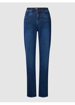 Jeansy w jednolitym kolorze model ‘Carola’ ze sklepu Peek&Cloppenburg  w kategorii Jeansy damskie - zdjęcie 167673626