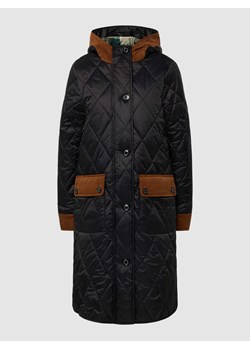 Płaszcz pikowany z obszyciem ze sztruksu model ‘MICKLEY’ ze sklepu Peek&Cloppenburg  w kategorii Płaszcze damskie - zdjęcie 167673697