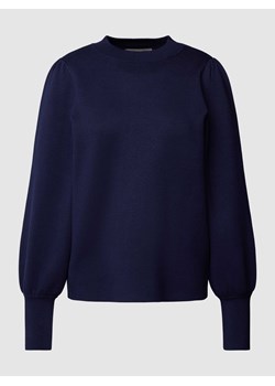 Sweter z dzianiny z bufiastymi rękawami ze sklepu Peek&Cloppenburg  w kategorii Swetry damskie - zdjęcie 167674278