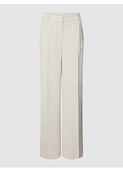 Spodnie do garnituru z zakładkami w pasie ze sklepu Peek&Cloppenburg  w kategorii Spodnie damskie - zdjęcie 167674279
