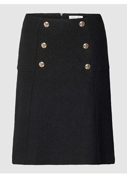 Spódnica o długości do kolan z ozdobnymi guzikami ze sklepu Peek&Cloppenburg  w kategorii Spódnice - zdjęcie 167674438