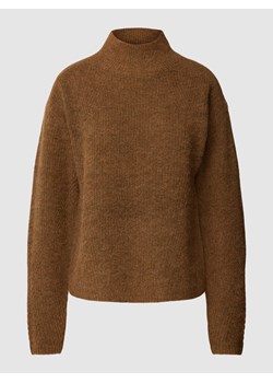 Sweter z dzianiny z golfem model ‘Fagda’ ze sklepu Peek&Cloppenburg  w kategorii Swetry damskie - zdjęcie 167674598