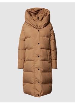 Płaszcz pikowany z kapturem ze sklepu Peek&Cloppenburg  w kategorii Płaszcze damskie - zdjęcie 167674636