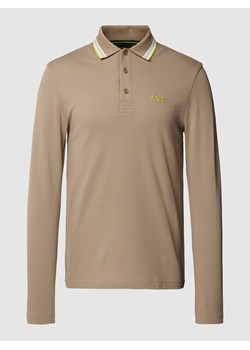 Koszulka polo z paskami w kontrastowym kolorze model ‘Plisy’ ze sklepu Peek&Cloppenburg  w kategorii T-shirty męskie - zdjęcie 167674706