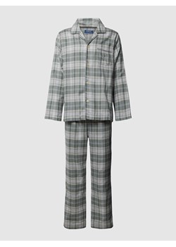 Piżama ze wzorem w szkocką kratę ze sklepu Peek&Cloppenburg  w kategorii Piżamy męskie - zdjęcie 167675488