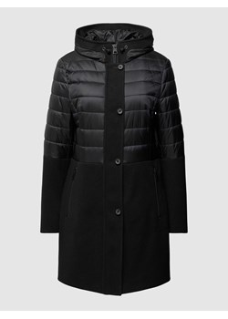 Płaszcz pikowany z kapturem ze sklepu Peek&Cloppenburg  w kategorii Płaszcze damskie - zdjęcie 167675649