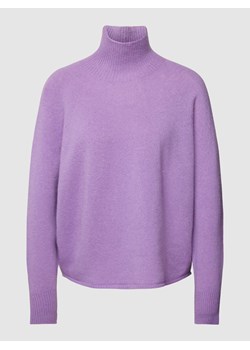 Sweter z dzianiny z żywej wełny ze stójką model ‘LYZA’ ze sklepu Peek&Cloppenburg  w kategorii Swetry damskie - zdjęcie 167675759