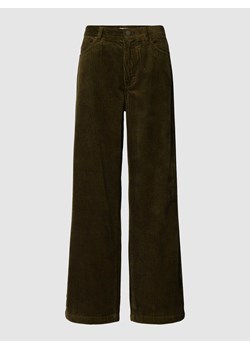 Spodnie z imitacji sztruksu ze sklepu Peek&Cloppenburg  w kategorii Spodnie damskie - zdjęcie 167676316