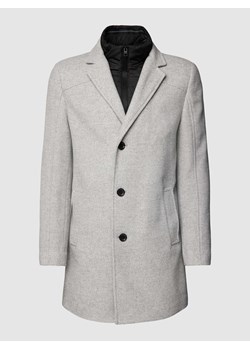 Płaszcz z efektem dwóch warstw ze sklepu Peek&Cloppenburg  w kategorii Płaszcze męskie - zdjęcie 167676378