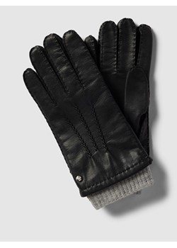 Rękawiczki z detalem z logo ze sklepu Peek&Cloppenburg  w kategorii Rękawiczki męskie - zdjęcie 167676398