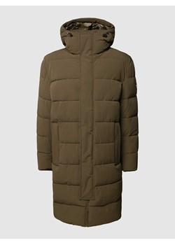 Pikowana kurtka o jednolitym kolorze model ‘Winston’ ze sklepu Peek&Cloppenburg  w kategorii Kurtki męskie - zdjęcie 167676769