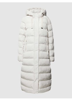 Płaszcz pikowany z kapturem ze sklepu Peek&Cloppenburg  w kategorii Płaszcze damskie - zdjęcie 167676976