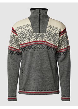 Sweter z dzianiny ze stójką model ‘Vail’ ze sklepu Peek&Cloppenburg  w kategorii Swetry męskie - zdjęcie 167676999
