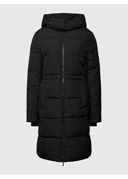 Płaszcz pikowany z kapturem ze sklepu Peek&Cloppenburg  w kategorii Płaszcze damskie - zdjęcie 167677137