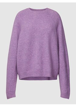 Sweter z dzianiny z dodatkiem wełny z alpaki model ‘PEMIRI’ ze sklepu Peek&Cloppenburg  w kategorii Swetry damskie - zdjęcie 167677375