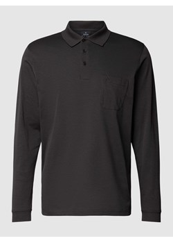 Koszulka polo z długim rękawem ze sklepu Peek&Cloppenburg  w kategorii T-shirty męskie - zdjęcie 167677379