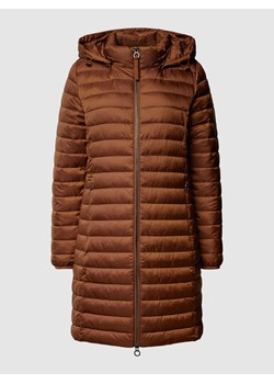 Płaszcz pikowany z odpinanym kapturem ze sklepu Peek&Cloppenburg  w kategorii Płaszcze damskie - zdjęcie 167677495
