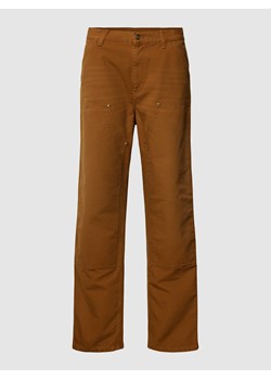 Spodnie z naszywką z logo model ‘DOUBLE KNEE’ ze sklepu Peek&Cloppenburg  w kategorii Spodnie męskie - zdjęcie 167677985