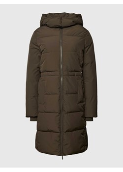 Płaszcz pikowany z kapturem ze sklepu Peek&Cloppenburg  w kategorii Płaszcze damskie - zdjęcie 167678498