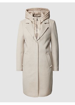 Krótki płaszcz z efektem dwóch warstw ze sklepu Peek&Cloppenburg  w kategorii Płaszcze damskie - zdjęcie 167678909