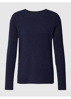 Sweter z dzianiny z okrągłym dekoltem model ‘RIKONO’ ze sklepu Peek&Cloppenburg  w kategorii Swetry męskie - zdjęcie 167678995