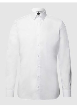 Koszula biznesowa o kroju super slim fit z popeliny ze sklepu Peek&Cloppenburg  w kategorii Koszule męskie - zdjęcie 167678999