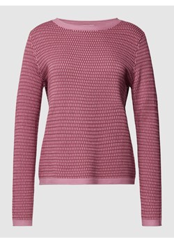 Sweter z dzianiny z fakturowanym wzorem ze sklepu Peek&Cloppenburg  w kategorii Swetry damskie - zdjęcie 167680529