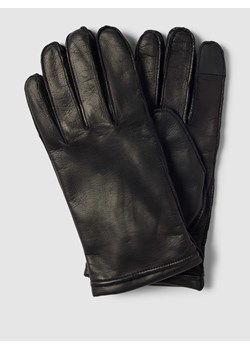 Rękawiczki ze skóry model ‘Kranton’ ze sklepu Peek&Cloppenburg  w kategorii Rękawiczki męskie - zdjęcie 167680547
