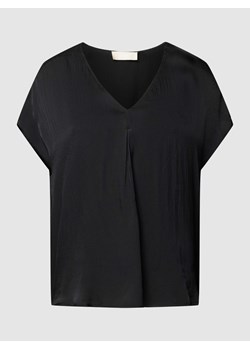Bluzka z dekoltem w serek model ‘Marija’ ze sklepu Peek&Cloppenburg  w kategorii Bluzki damskie - zdjęcie 167681385