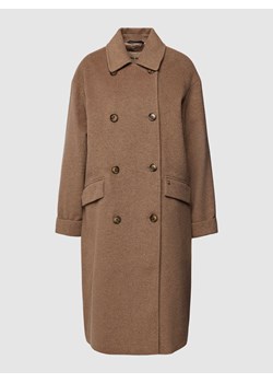 Płaszcz z wykładanym kołnierzem model ‘VENICE’ ze sklepu Peek&Cloppenburg  w kategorii Płaszcze damskie - zdjęcie 167681756