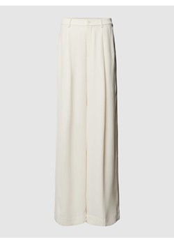 Spodnie materiałowe z zakładkami ze sklepu Peek&Cloppenburg  w kategorii Spodnie damskie - zdjęcie 167681856