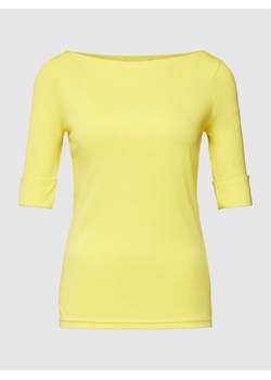 T-shirt z dekoltem w łódkę ze sklepu Peek&Cloppenburg  w kategorii Bluzki damskie - zdjęcie 167681857
