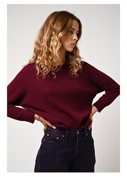 AUTHENTIC CASHMERE Kaszmirowy sweter &quot;Goléon&quot; w kolorze bordowym ze sklepu Limango Polska w kategorii Swetry damskie - zdjęcie 167685255