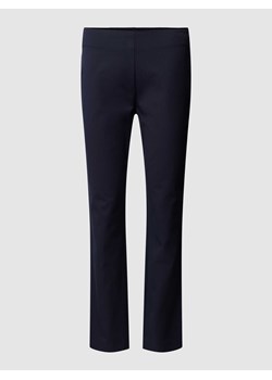 Spodnie materiałowe w jednolitym kolorze ze sklepu Peek&Cloppenburg  w kategorii Spodnie damskie - zdjęcie 167686548