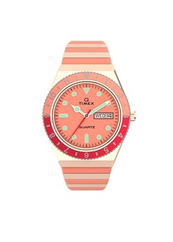 Zegarek Timex Q Timex Malibu TW2V38600 Różowy ze sklepu eobuwie.pl w kategorii Zegarki - zdjęcie 167689315