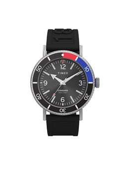 Zegarek Timex Standard Diver Eco-Friendly TW2V71800 Czarny ze sklepu eobuwie.pl w kategorii Zegarki - zdjęcie 167689856