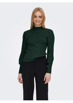 ONLY Sweter w kolorze ciemnozielonym ze sklepu Limango Polska w kategorii Swetry damskie - zdjęcie 167697869
