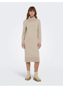 ONLY Sukienka dzianinowa w kolorze beżowym ze sklepu Limango Polska w kategorii Sukienki - zdjęcie 167698716