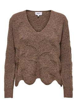 ONLY Sweter w kolorze brązowym ze sklepu Limango Polska w kategorii Swetry damskie - zdjęcie 167698775