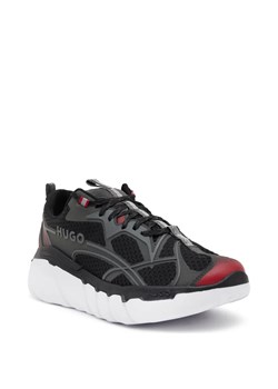 HUGO Sneakersy Xeno | z dodatkiem skóry ze sklepu Gomez Fashion Store w kategorii Buty sportowe męskie - zdjęcie 167701986