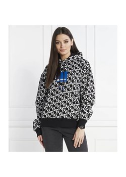 Karl Lagerfeld Jeans Bluza monogram | Relaxed fit ze sklepu Gomez Fashion Store w kategorii Bluzy damskie - zdjęcie 167702019