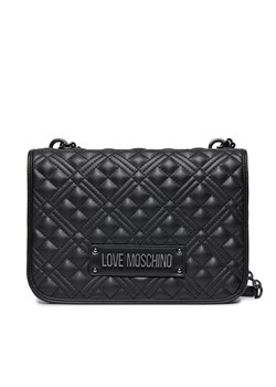 Torebka LOVE MOSCHINO JC4000PP1ILA000A Czarny ze sklepu eobuwie.pl w kategorii Kopertówki - zdjęcie 167705056