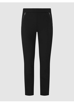 Luźne spodnie o kroju slim fit z dodatkiem streczu model ‘Zene’ ze sklepu Peek&Cloppenburg  w kategorii Spodnie damskie - zdjęcie 167710375