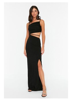 trendyol Sukienka w kolorze czarnym ze sklepu Limango Polska w kategorii Sukienki - zdjęcie 167714216