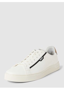 Sneakersy z obszyciem w kontrastowym kolorze model ‘Rhys’ ze sklepu Peek&Cloppenburg  w kategorii Trampki męskie - zdjęcie 167731168