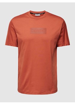 T-shirt z detalem z logo ze sklepu Peek&Cloppenburg  w kategorii T-shirty męskie - zdjęcie 167731455